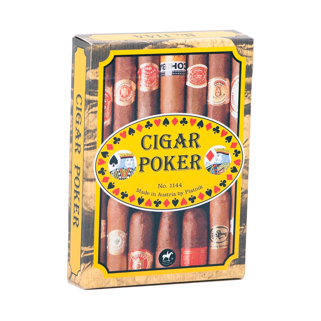 Piatnik Single Deck Playing Cards CIGAR POKER Unopened Etsy