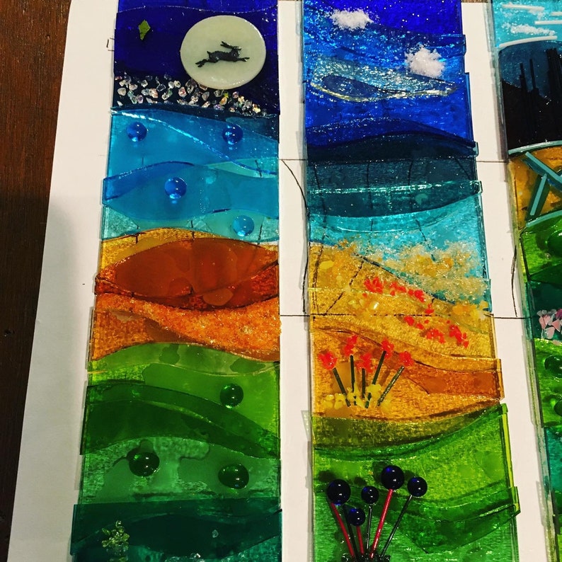 One Day Fused Glass Course at North Norfolk Stained Glass Etsy