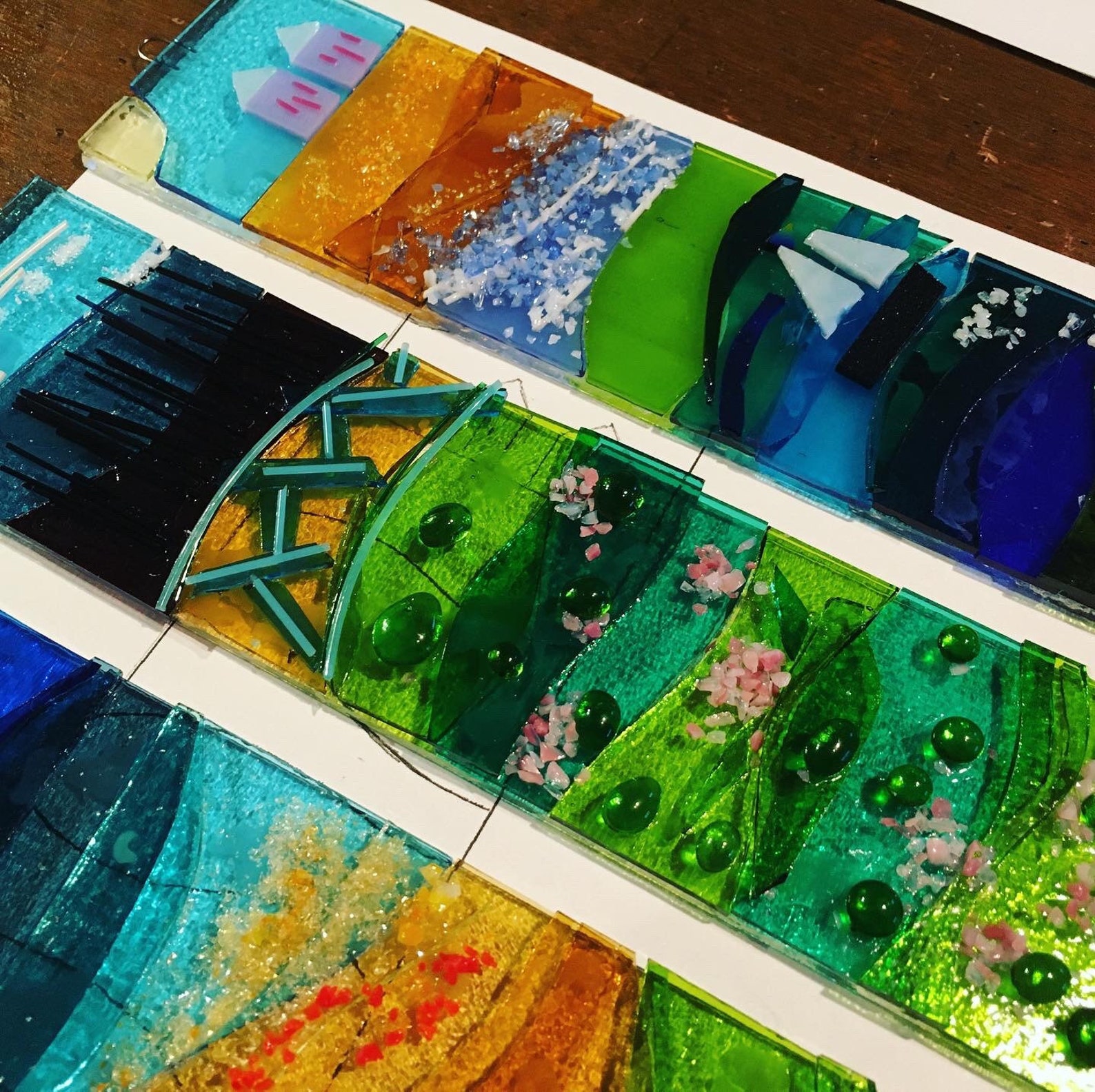 One Day Fused Glass Course at North Norfolk Stained Glass Etsy UK