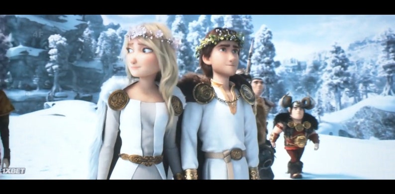How to train your dragon 3 Astrid and Hiccup wedding