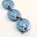 Vintage Silver Coin Chain Findings Bracelet Necklace (3 feet)