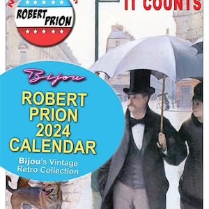 Robert Prion 2024 Bijou Calendar