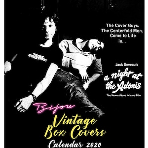 Bijou&#39;s Calendar 2020 Vintage Gay Film Box Cover
