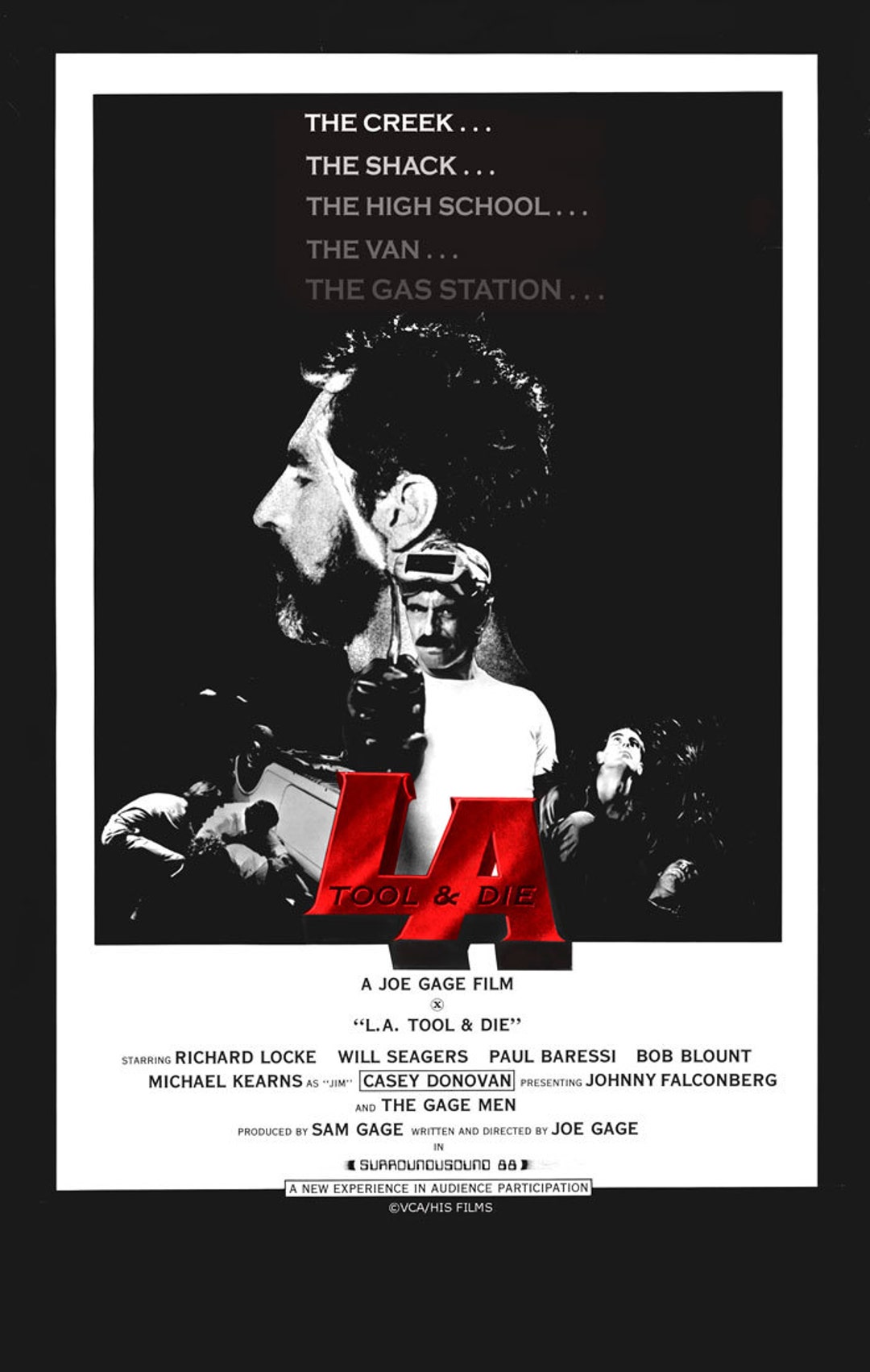 Manifesto del film gay L.A. Tool and Die degli anni 70 dei Gage Brothers  di Bijou - Etsy Italia