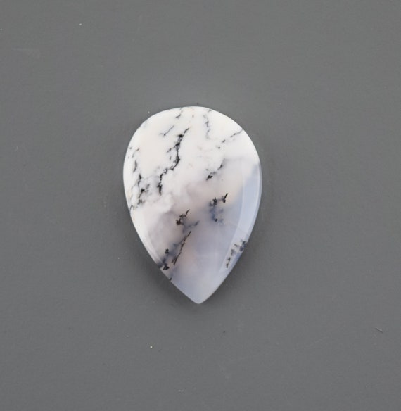 Merlinite or Dendrite Agate Cabochon