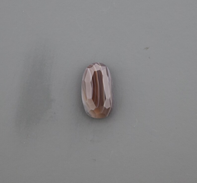 Faceted Botswana Agate Cabochon
