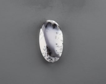 Merlinite or Dendrite Agate Cabochon