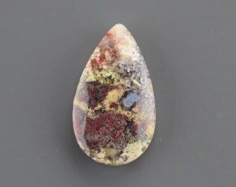 Scenic Natural Moss Agate Cabochon