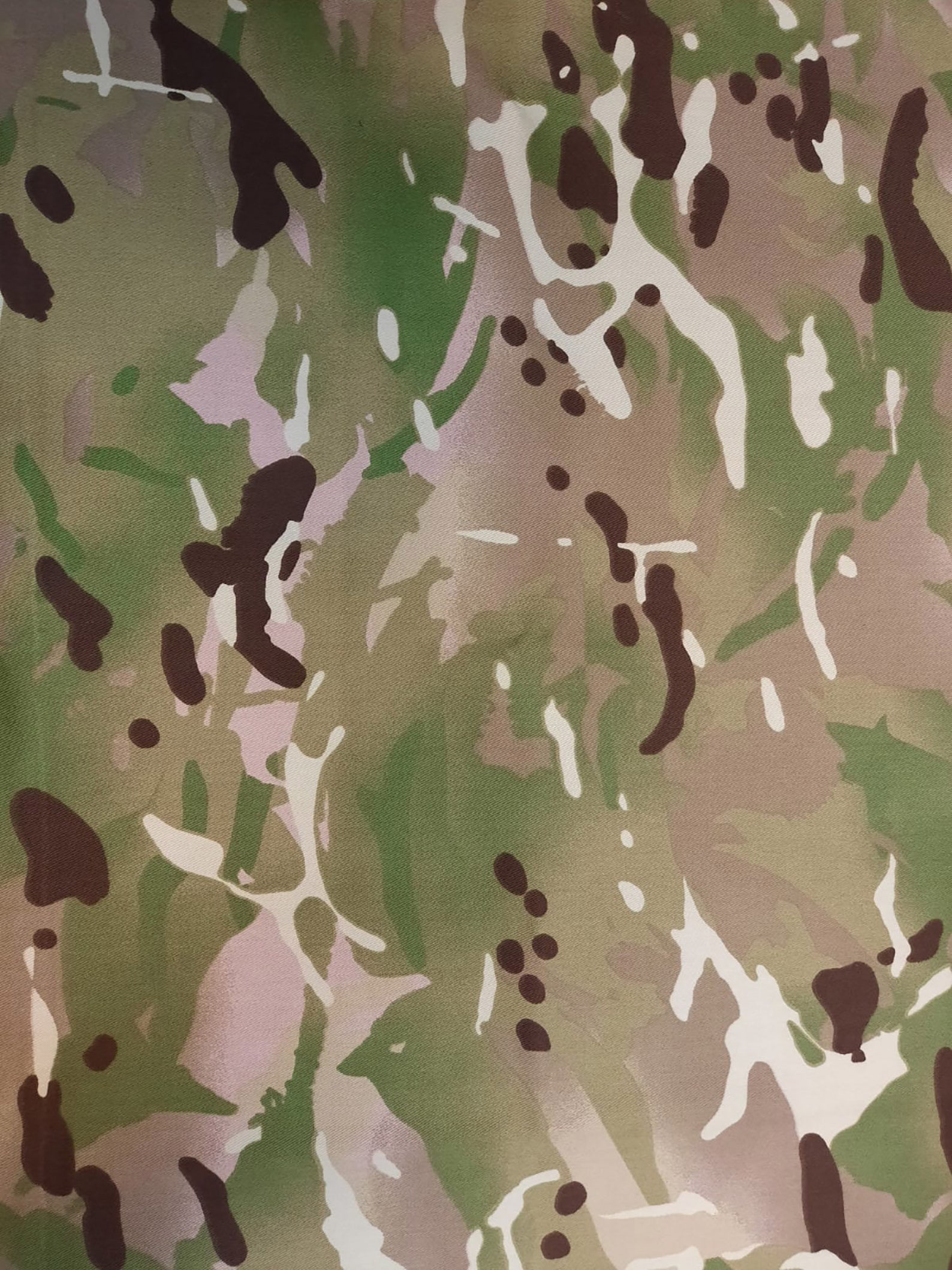 Multi Terrain Pattern MTP Erebis 195gsm Polycotton W/R Etsy