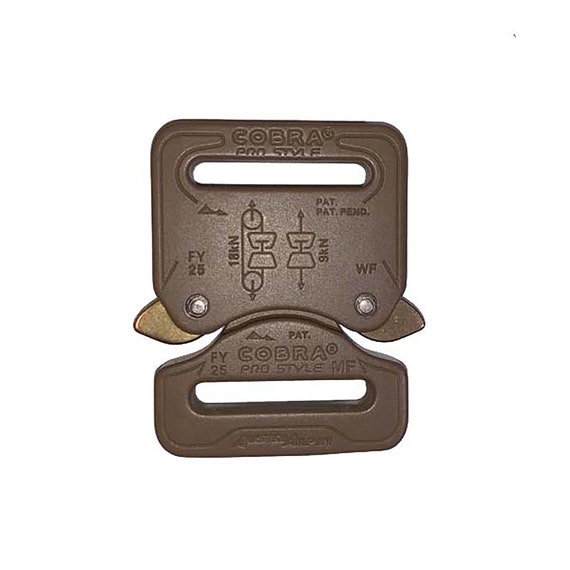 Cobra® Adjustable Quick Release Buckle 38mm (1 1/2) Coyote Brown