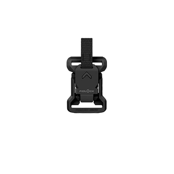 Fidlock V-Buckle S Set 20mm Buckle - Black Flap + Pull Tab - FV-27412 - Magnetic Fastener