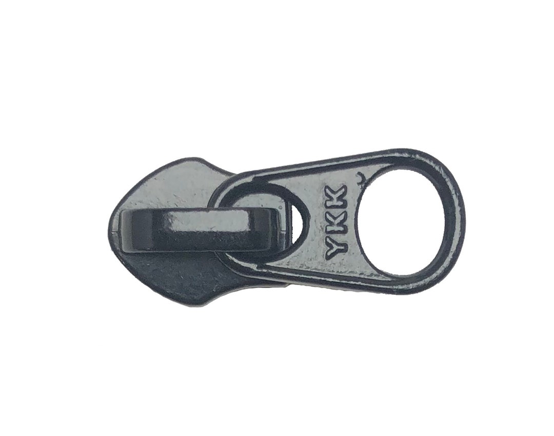 Black No 5 Chain YKK Reverse Slider Pack of 10 Zipper Zip - Etsy