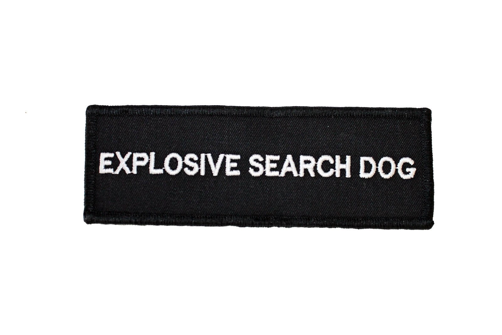 EXPLOSIVE SEARCH DOG Hook and Loop Backed Badge K9 Units Police Security -   Israel