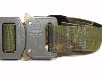 UKOM 1" / 25mm AustriAlpin Foliage Green Cobra Buckle Multicam Tropic Belt -1bl