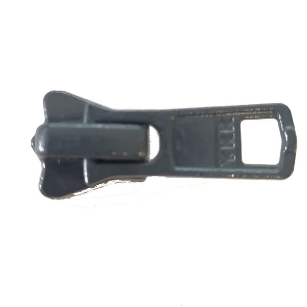 Slider YKK No 5 Chain VISLON en métal - Gris foncé