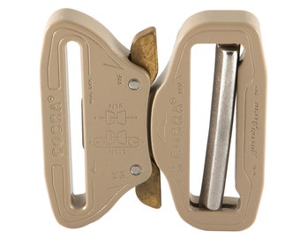 AustriAlpin 50mm 2" Desert Sand Cobra Buckle FC50SVF-XL