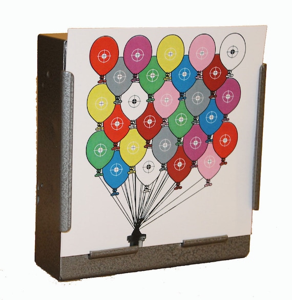 100 X Air Rifle Balloons Target Design on Card 14 X 14cm Etsy
