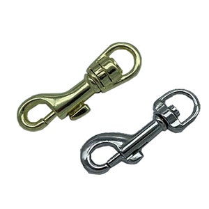 Fit 1/2 Inch 12mm Strap Snap Swivel Hooks Dog Clip for Wristlet Keychain  Purse Strap Handles Goldbag Clasp Replacement -  Canada