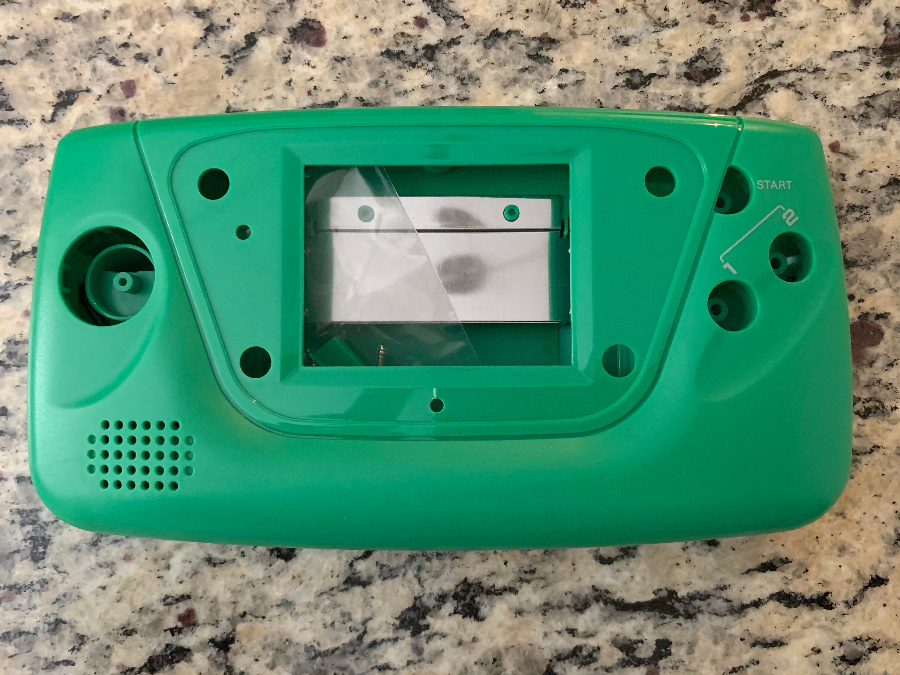 Green Custom Sega Game Gear Case Shell Etsy