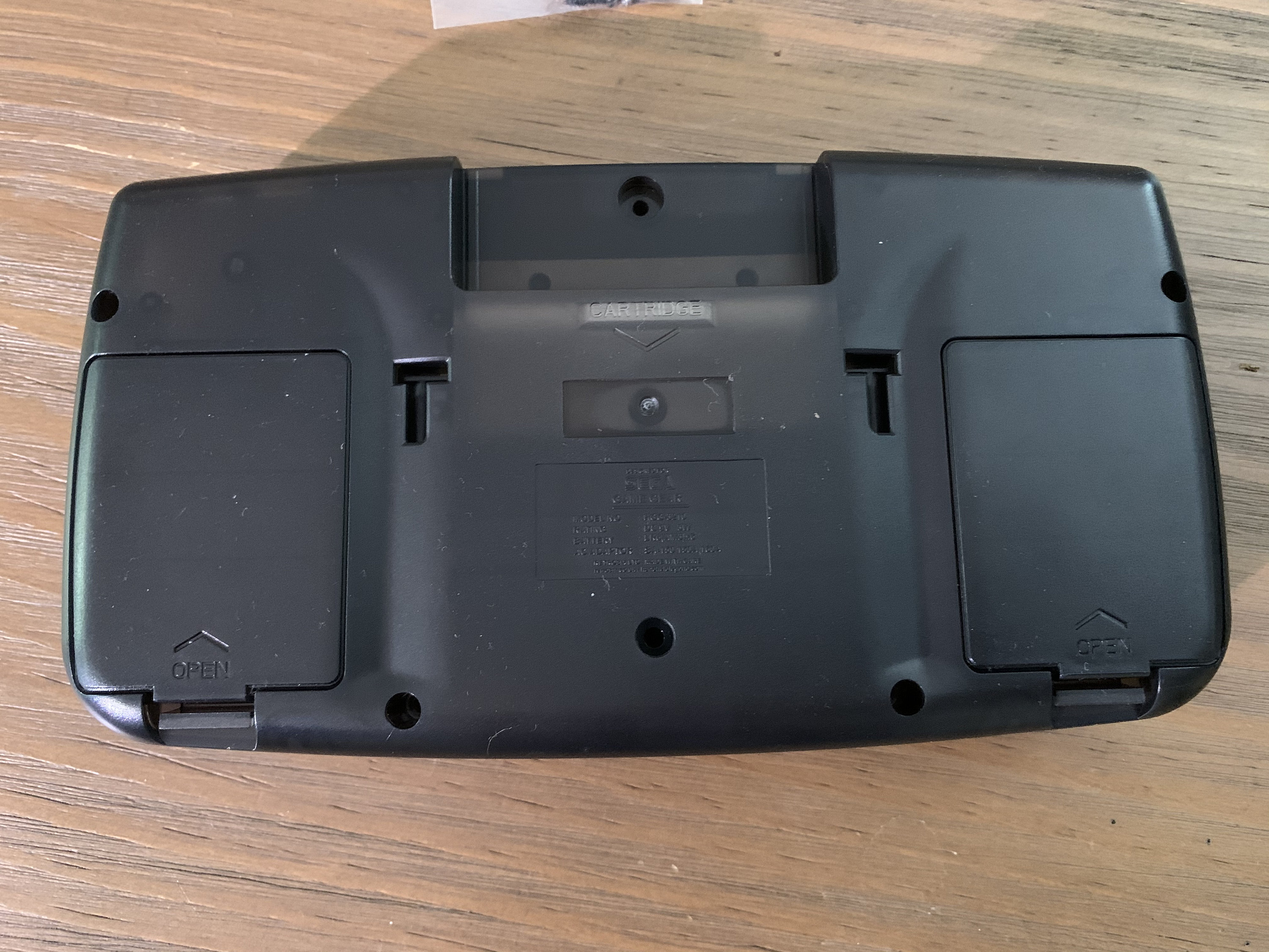 Clear Black Smoked Custom Sega Game Gear Case Shell Etsy