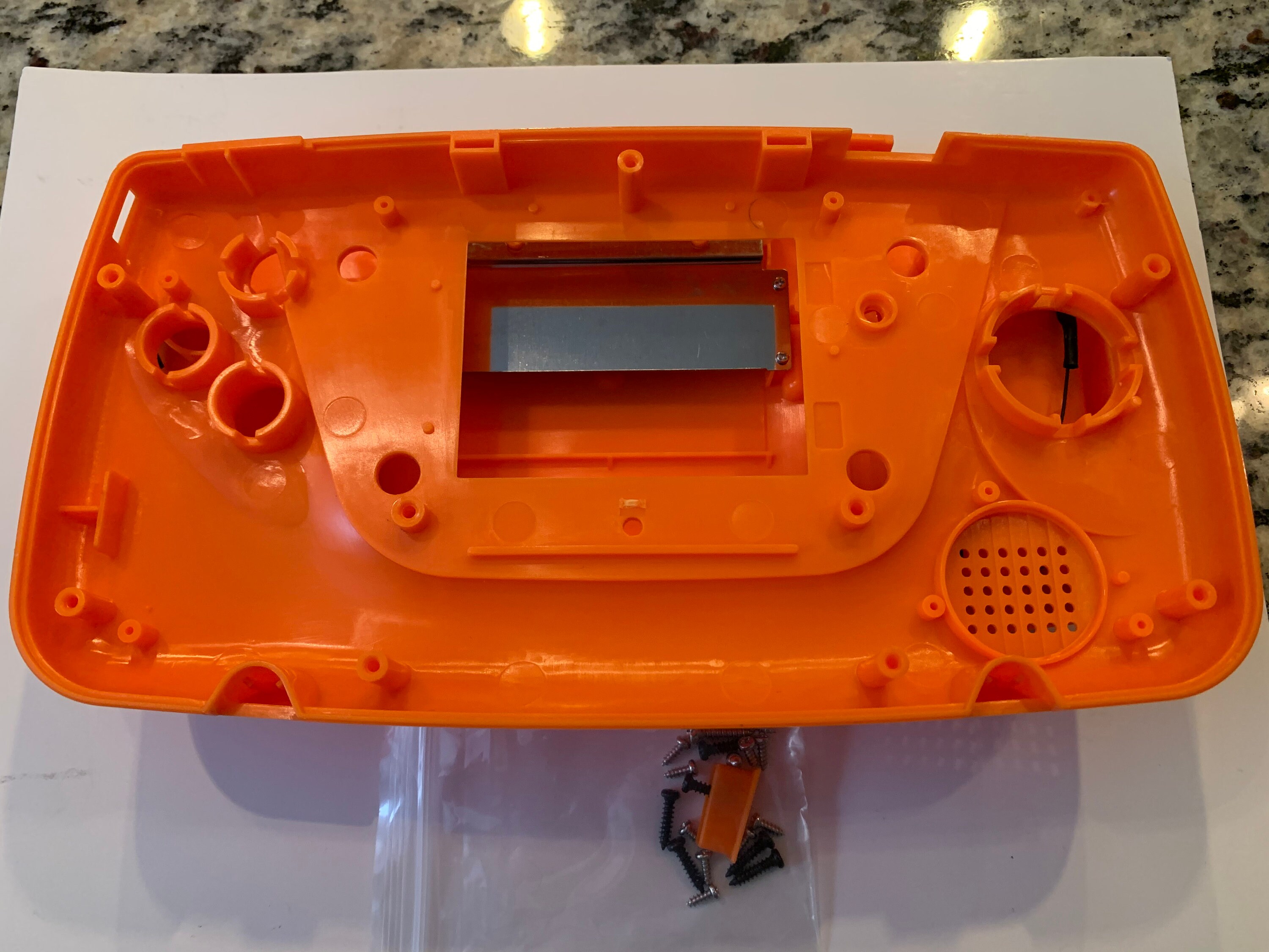Orange Custom Sega Game Gear Case Shell Etsy