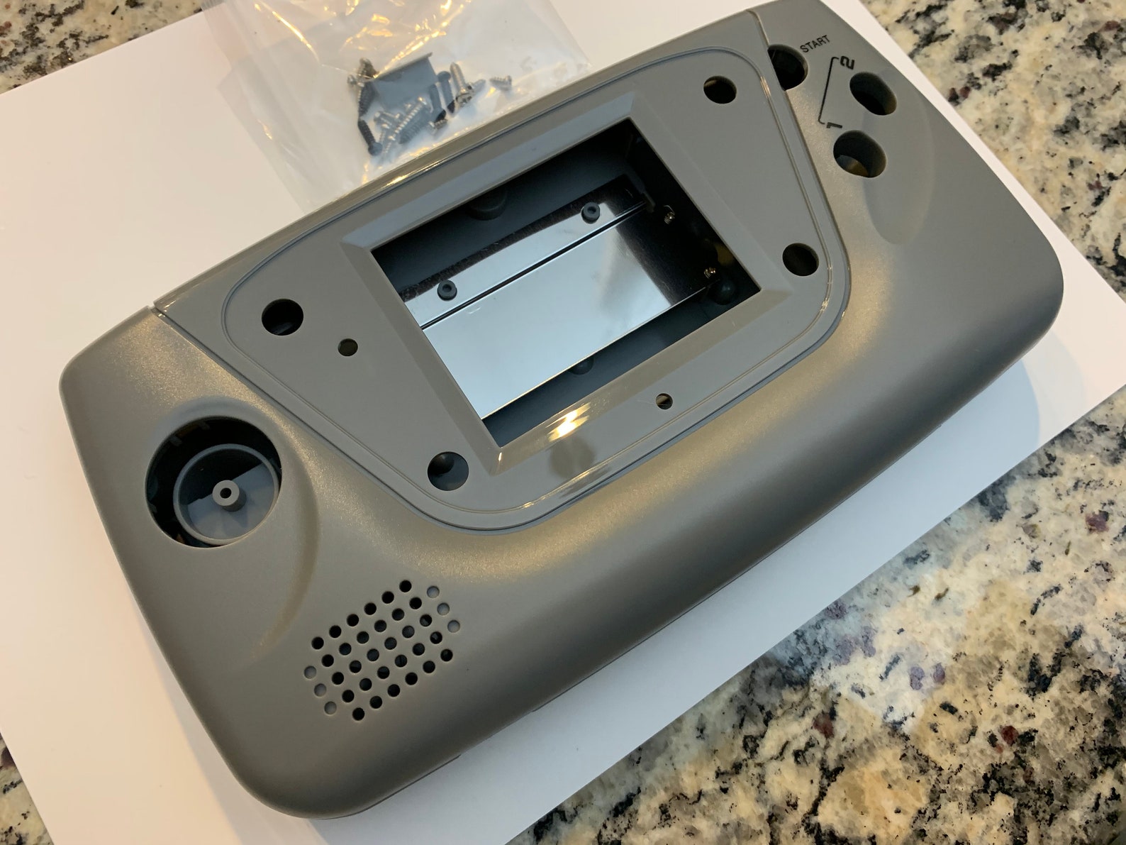 Gray Custom Sega Game Gear Case Shell Etsy