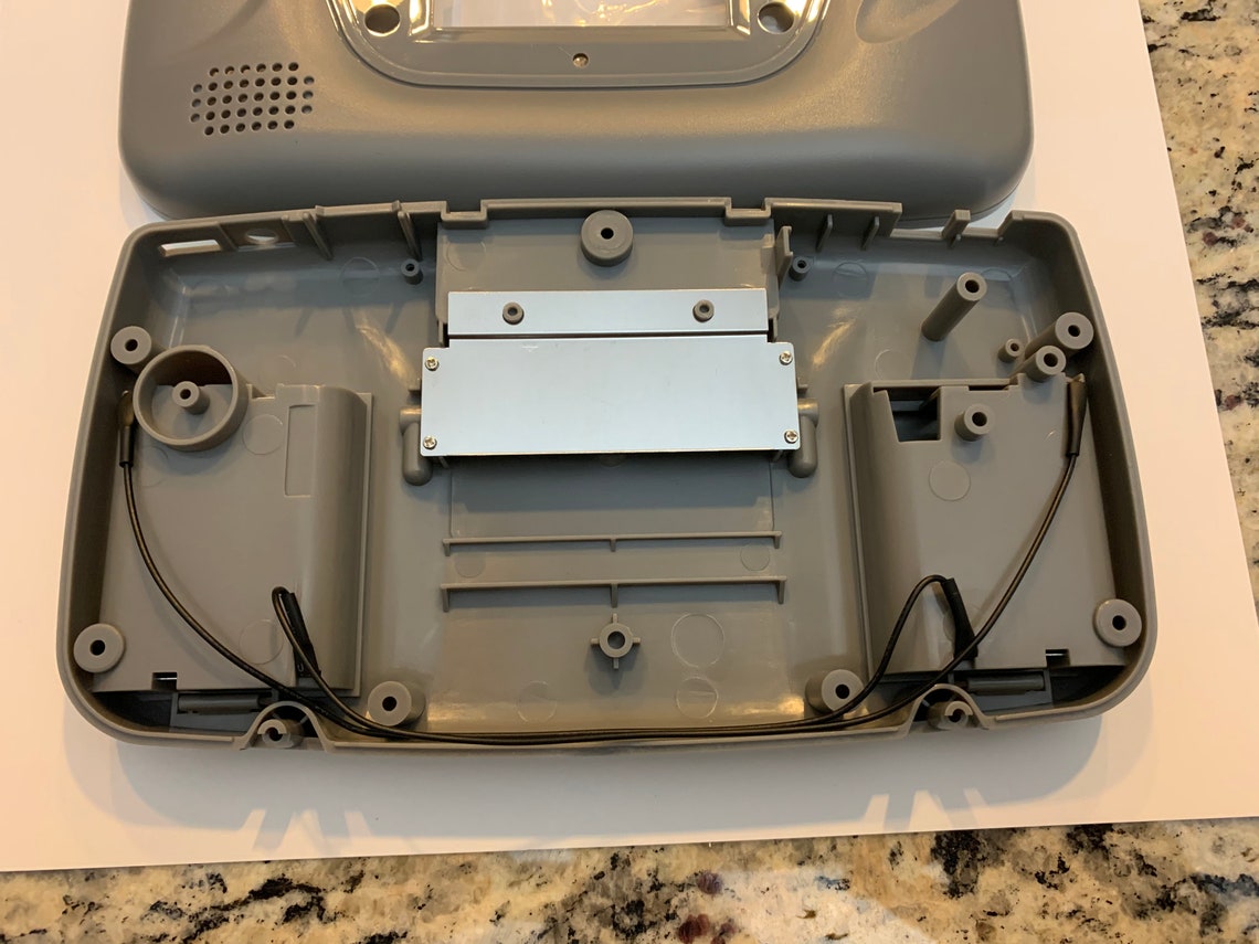 Gray Custom Sega Game Gear Case Shell Etsy