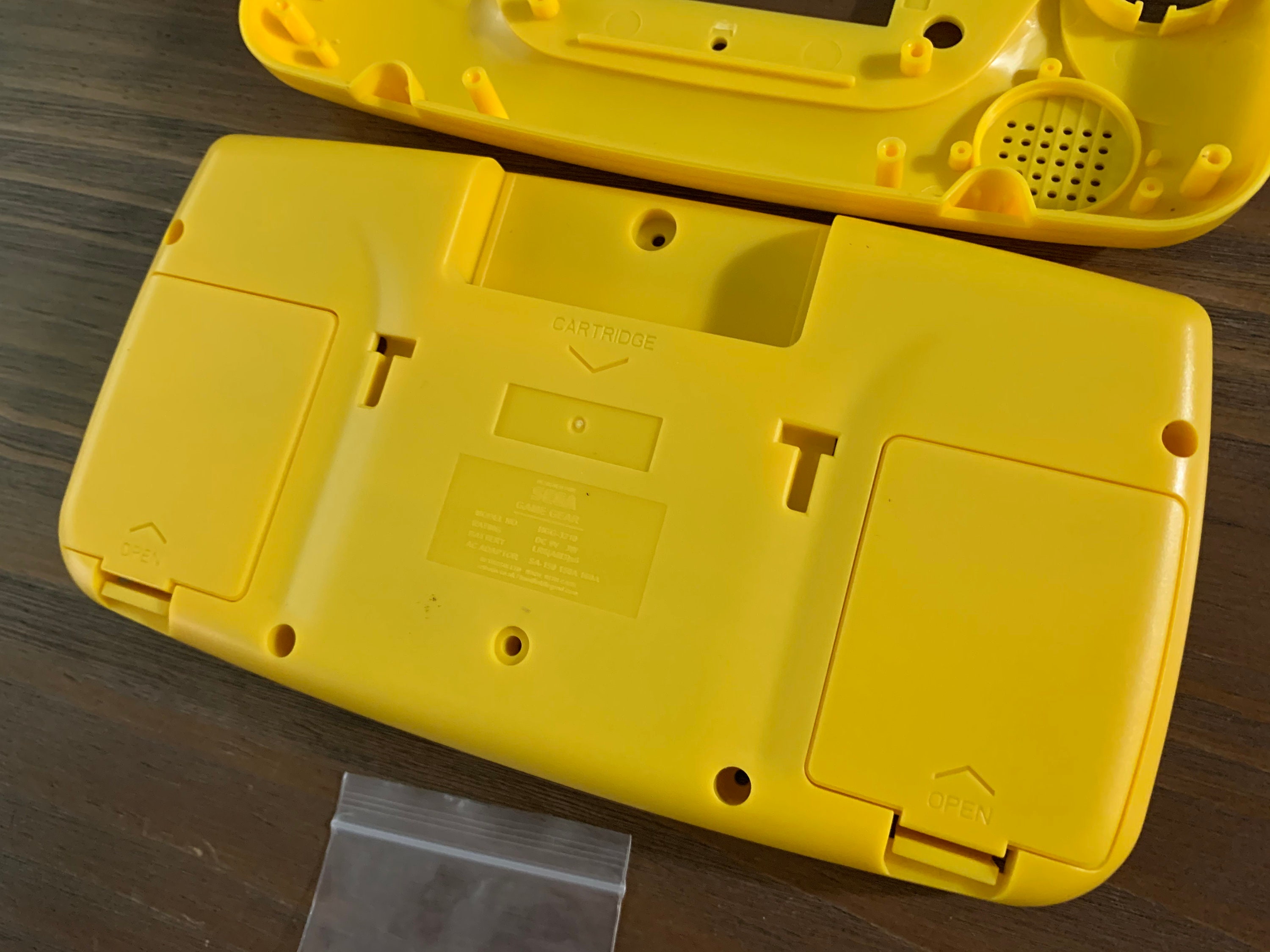 Yellow Custom Sega Game Gear Case Shell Etsy