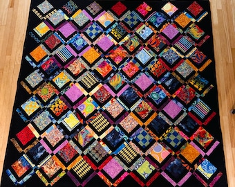 Shadow Box Quilt Pattern: Modern 3D Beginner Design (PDF Pattern)