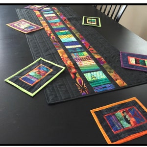 4-Hour Table Runner Quilt Pattern (PDF) – Fast & Easy Beginner Quilting Project | Modern Digital Table Runner Pattern | Instant Download