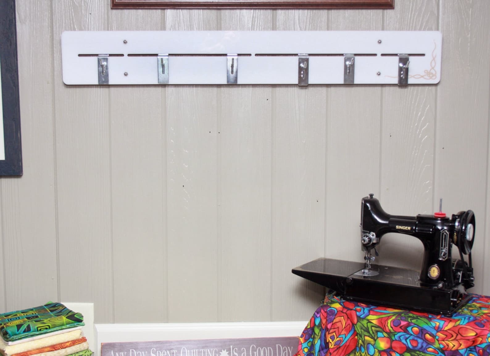 Ruler Rack for Sewing & Quilting Rulers /quilt Ruler Holder/ Holds 42