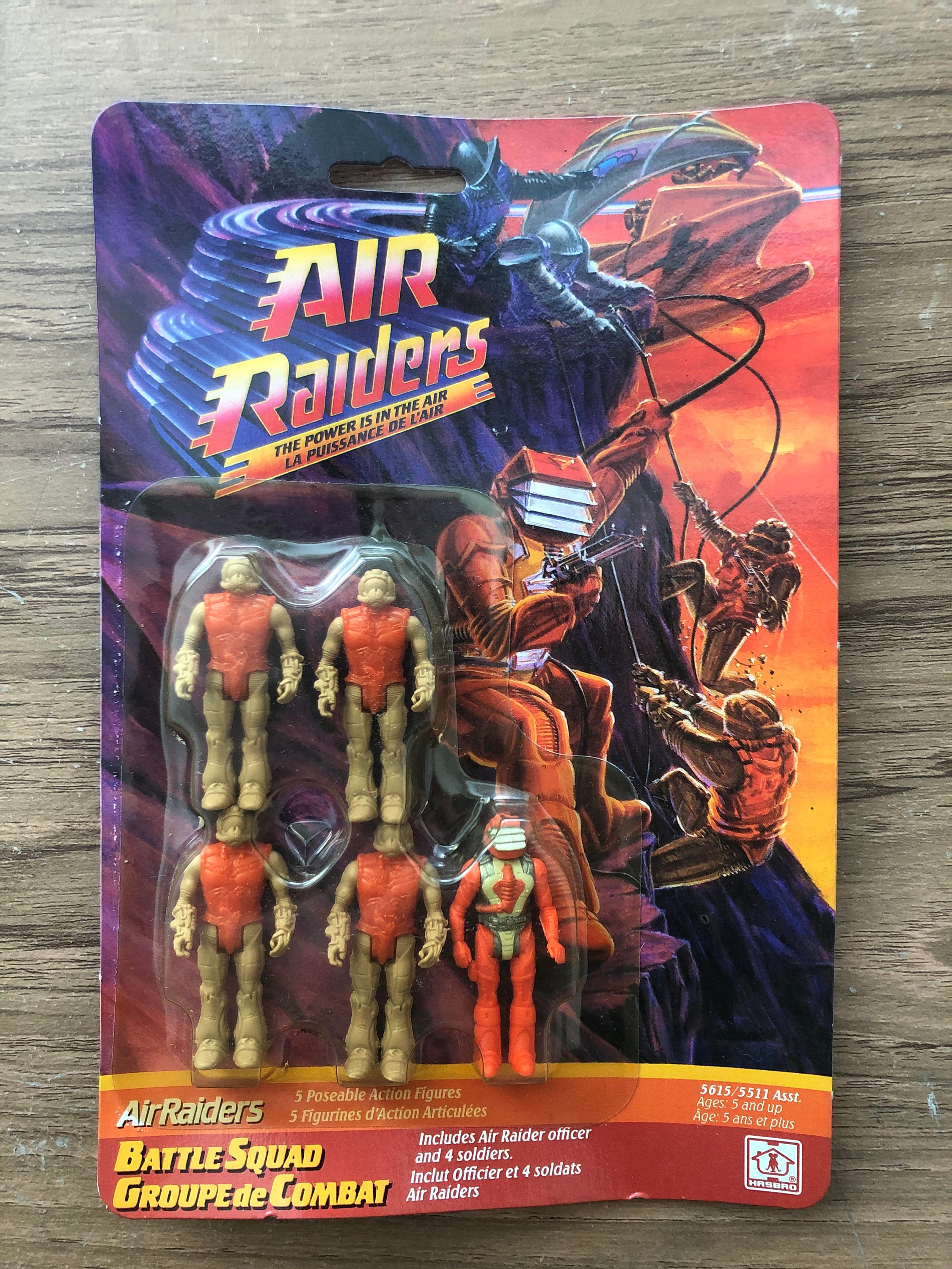 Vintage Hasbro Air Raiders BATTLE SQUAD MOC Etsy.de