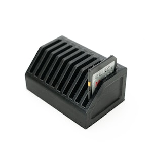 3d-geprinte desktop 10 SD-kaartorganisator