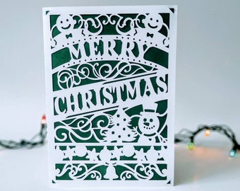 Download Christmas Card Svg Etsy