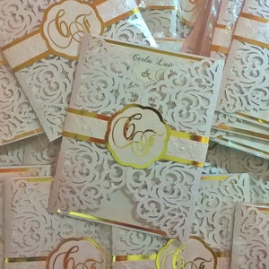 Bruiloft uitnodiging Cricut SVG LASER CUT sjabloon svg gesneden bestanden Silhouette Cameo dxf Marokko Design Gate vouw kaart damast Arabesken sterven knippen