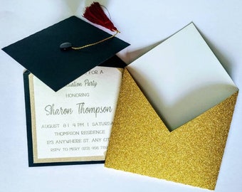 Download Graduation Invitation Svg Etsy