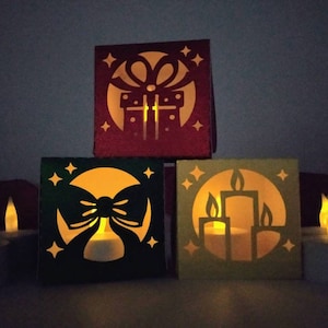 SVG Christmas favor box Cricut Christmas Ornament Box SVG 3 Templates Round Ball Favor Box Gift Cutting File Silhouette Cameo Laser Cut gift