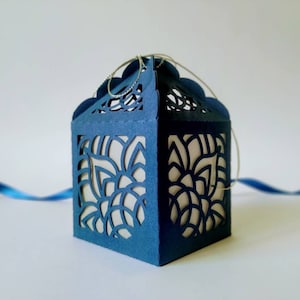 SVG Cricut File tagliati al laser Scatola di favore Design marocchino Cricut Modello di progettazione Marocco Scatole regalo di progetto File tagliati Silhouette Cameo Mandala