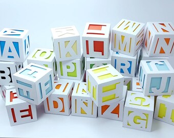 Download 3d Blocks Svg Etsy