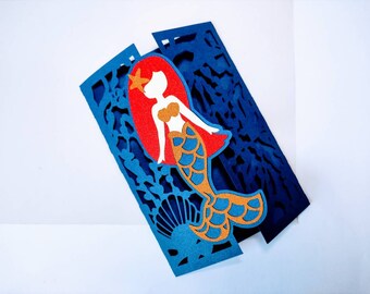 Free Free Mermaid Birthday Card Svg 418 SVG PNG EPS DXF File