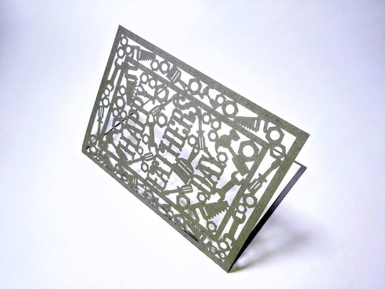 Download SVG Cricut Happy Father's Day Folder Card Laser Cut ...