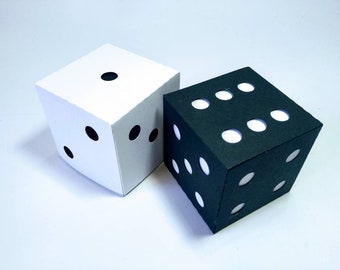 Pliki do wycinania kostek 3D SVG, szablony Cricut Dice, wystrój domu, klasy dydaktycznej, zabawnej edukacji domowej, dekoracja urodzinowa, sylwetka Cameo, wycinane laserowo