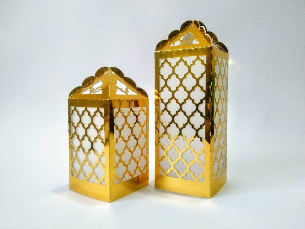 Download Svg Lantern Geometric Morocco Design Cricut Laser Cut Moroccan Etsy