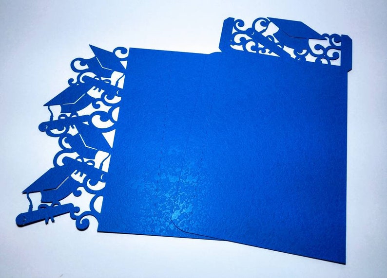 Download SVG Cricut Cut File Tri-Fold Pocket Card Invitation Class ...