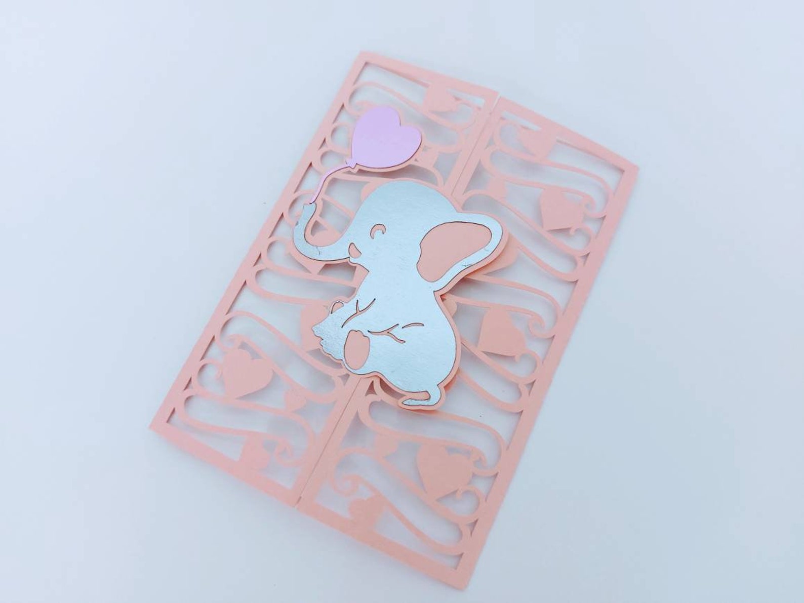 Download SVG Cricut Baby Shower Invitatios Baby Elephnat elephant ...