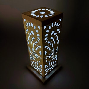 SVG Talavera Papierlaterne Mittelstück 3D SVG-Schnittdatei Vorlage Papel Picado Dekor Shadow Box Cricut Silhouette Cameo Hochzeit Herzstück