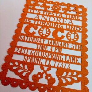 Cricut Coco SVG Files Template Cutting Papel Picado invitations Tacos Fiesta Mexican Birthday Party Cutting Files Laser Silhouette Cameo DXF
