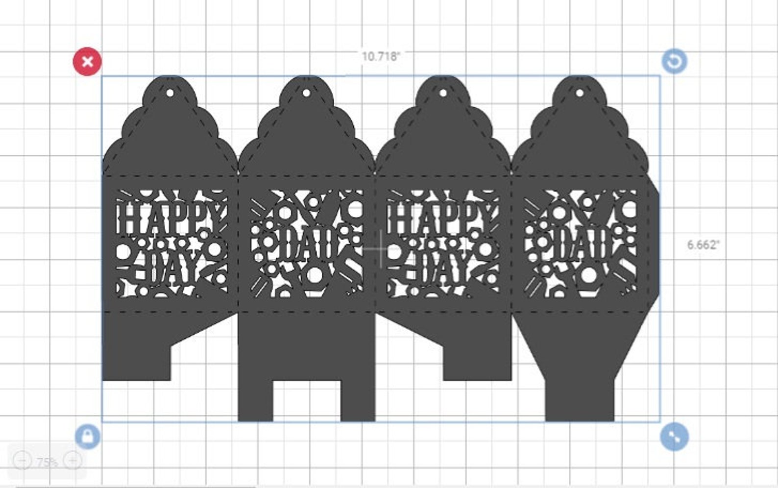 SVG Cut Files Cricut Gift Box Cricut Favor Box Happy Etsy