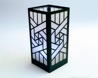 SVG Template Paper Lantern Geometrical 3D SVG Asian Chinese Wedding Cut File Centerpiece Cricut Silhouette Cameo Laser Cut Luminaries Decor