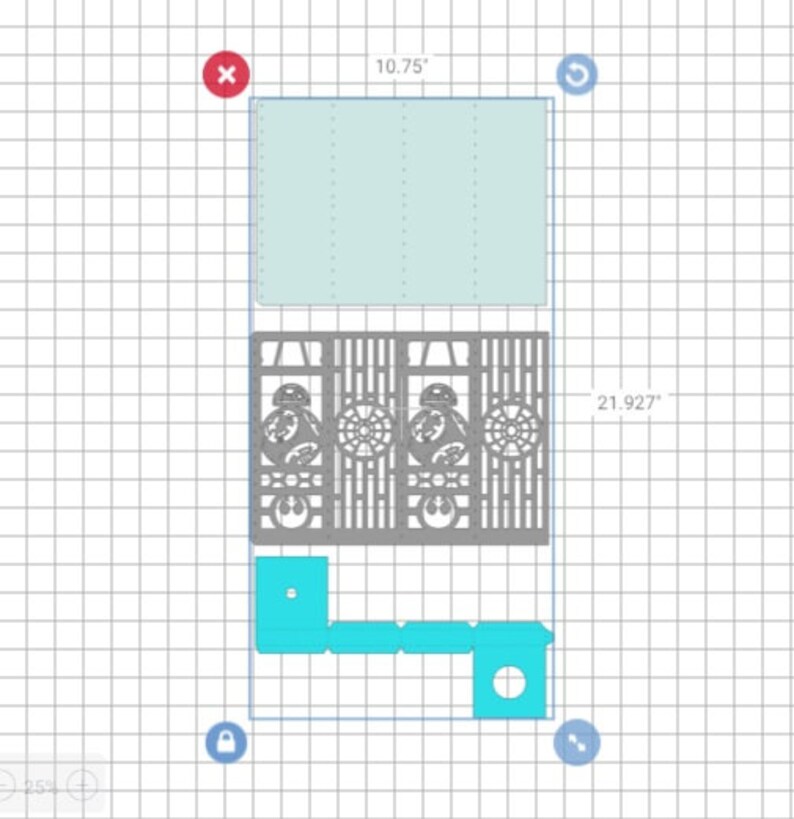 Download SVG Lantern Template Cricut Star Robot Room Decor Wars | Etsy